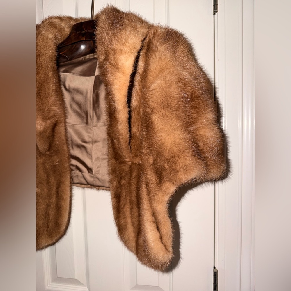 Vintage Ralph Rupley Brown Mink Wrap Stole- 
🩷Nice Condition For Its Age🩷 - Picture 5 of 16